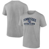 Fanatics Tennessee Titans Screen Blocking T-Shirt Heather Gray