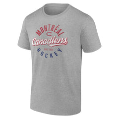 Montreal Canadiens Fanatics Emblem T-Shirt - Gray - NHL 202688333