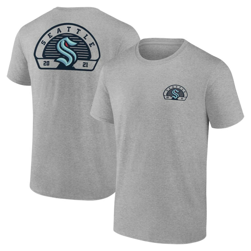 Seattle Kraken Fanatics Valor T-Shirt - Gray - NHL 202688344