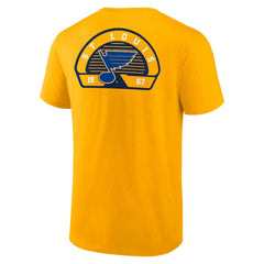 St. Louis Blues Fanatics Valor T-Shirt - Gold - NHL 202688345