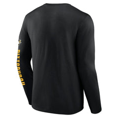 Pittsburgh Penguins Fanatics Headline Long Sleeve T-Shirt - Black - NHL 202688625