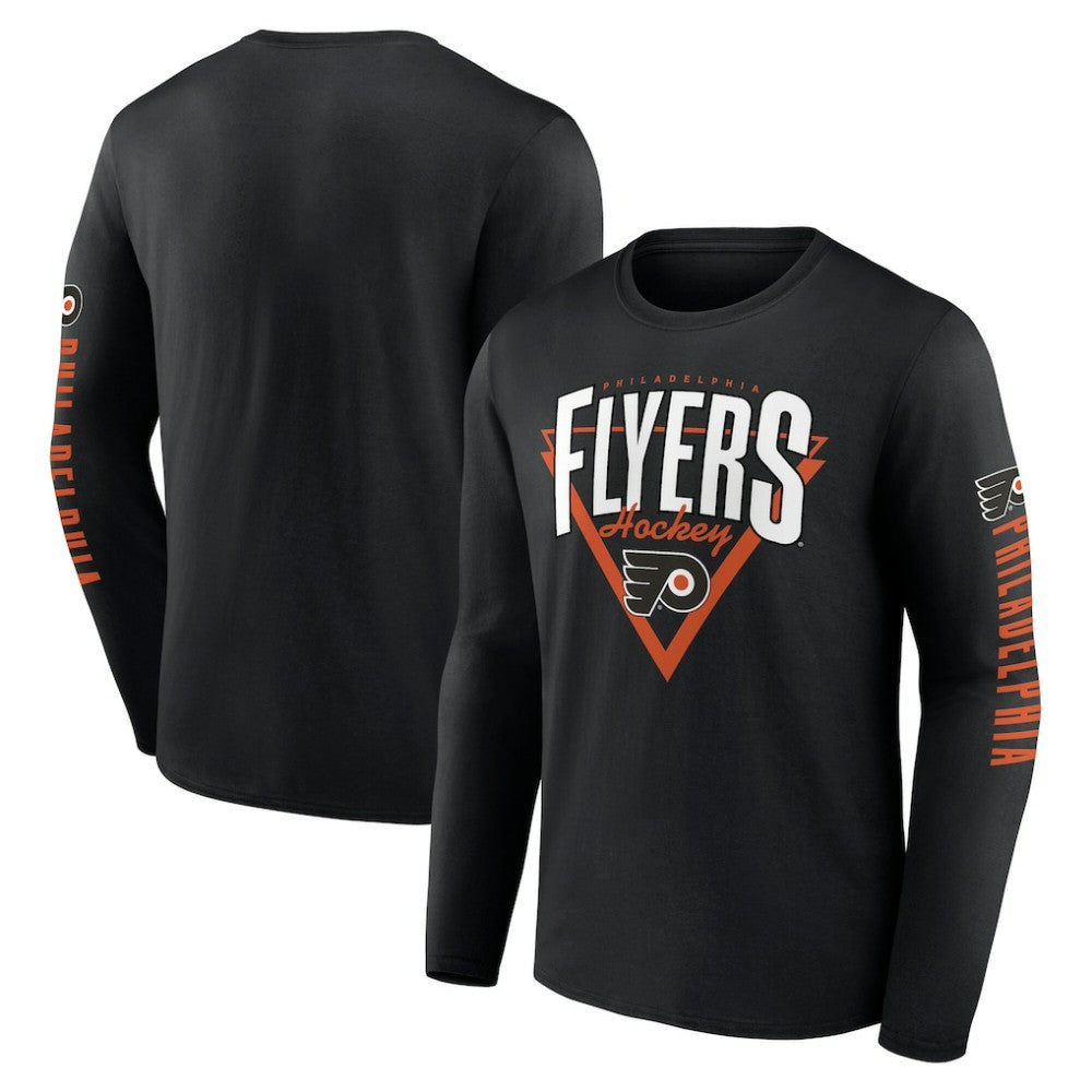 Philadelphia Flyers Fanatics Headline Long Sleeve T-Shirt - Black - NHL 202688629