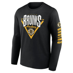 Boston Bruins Fanatics Headline Long Sleeve T-Shirt - Black - NHL 202688636