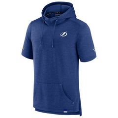 Tampa Bay Lightning Fanatics Authentic Pro Pullover Hoodie - Heather Blue - NHL 202689291