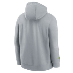Nike Seattle Seahawks Youth 2025 Rivalries Collection Club Hoodie Wolf Gray