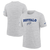 Nike Buffalo Bills Youth 2025 Rivalries Collection Sideline Velocity Dri-FIT T-Shirt White