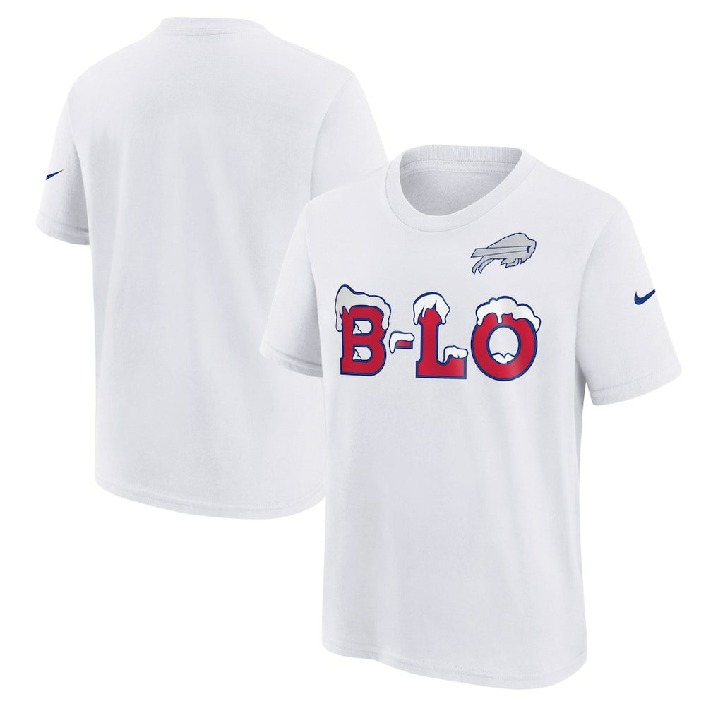 Nike Buffalo Bills Youth 2025 Rivalries Collection T-Shirt White