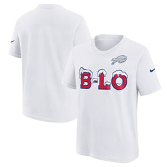 Nike Buffalo Bills Youth 2025 Rivalries Collection T-Shirt White