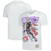 Vince Carter Toronto Raptors Hardwood Classics Chalked Up T-Shirt White | Mitchell & Ness online
