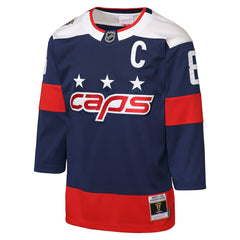 Alexander Ovechkin Washington Capitals Mitchell & Ness Youth 2018 NHL Stadium Series Power Play 2.0 Player Jersey - Navy - NHL 202689920