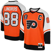 Eric Lindros Philadelphia Flyers Mitchell & Ness Youth 1996/97 Power Play 2.0 Player Jersey with Captain Patch - Orange - NHL 202689921