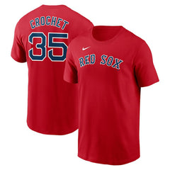 Garrett Crochet Boston Red Sox Nike Fuse Name & Number T-Shirt - Red - Nike Discount