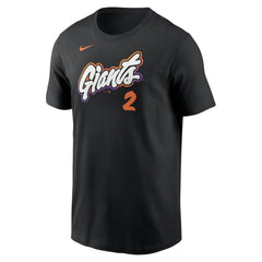Willy Adames San Francisco Giants Nike 2025 City Connect Fuse Name & Number T-Shirt - Black - Nike Online