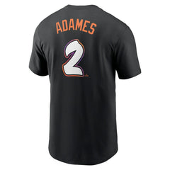 Willy Adames San Francisco Giants Nike 2025 City Connect Fuse Name & Number T-Shirt - Black - Nike Online