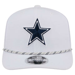 Dallas Cowboys New Era Gameday Multi Rope 9SEVENTY Adjustable Hat White