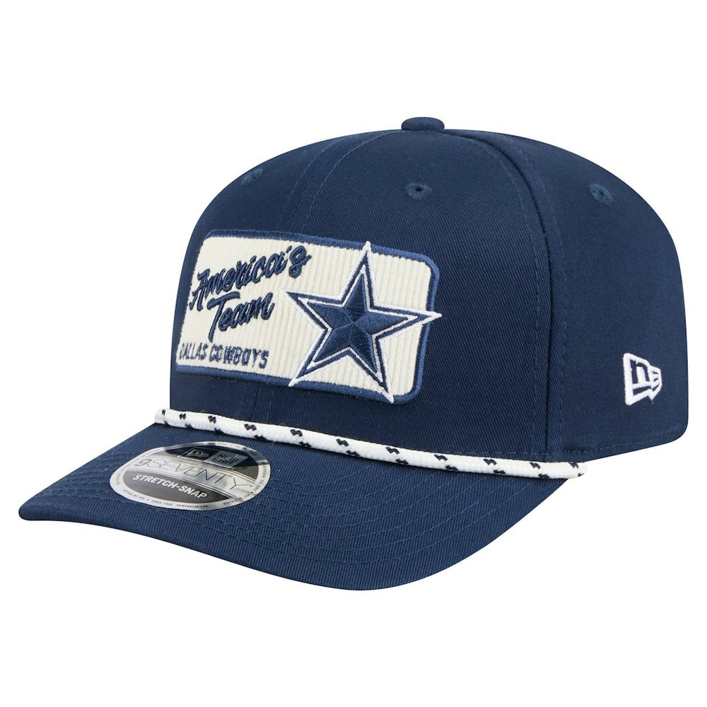 Dallas Cowboys New Era Chant 9SEVENTY Adjustable Hat Navy