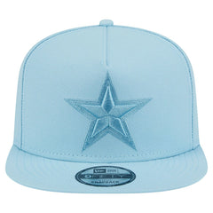 Dallas Cowboys New Era Color Pack A-Frame 9FIFTY Snapback Hat Light Blue