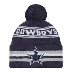 Dallas Cowboys New Era Pre-School Classic Cuffed Knit Hat with Pom Navy