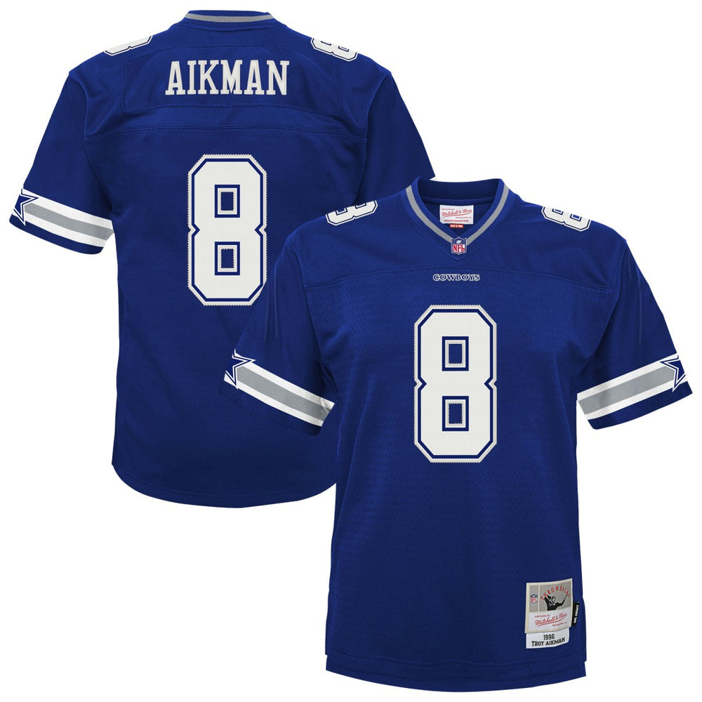 Mitchell & Ness Troy Aikman Dallas Cowboys Preschool 1996 Retired Player Legacy Jersey Navy