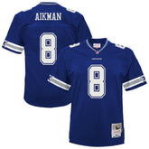 Mitchell & Ness Troy Aikman Dallas Cowboys Preschool 1996 Retired Player Legacy Jersey Navy