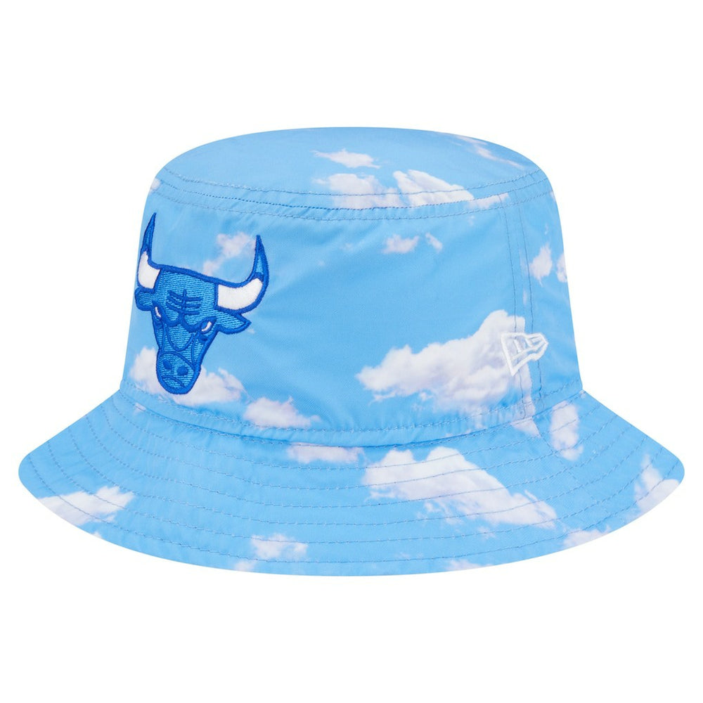 Chicago Bulls Summer Sun and Storm Reversible Bucket Hat Black/Light Blue | New Era for sale