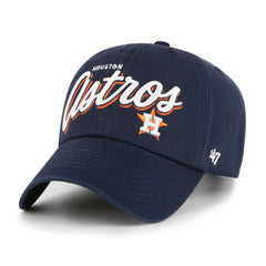 Houston Astros '47 Women's Ariana Clean Up Adjustable Hat - Navy - 47 brand on Sale