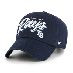 Tampa Bay Rays '47 Women's Ariana Clean Up Adjustable Hat - Navy - 47 brand Online