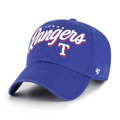 Texas Rangers '47 Women's Ariana Clean Up Adjustable Hat - Royal - 47 brand Discount