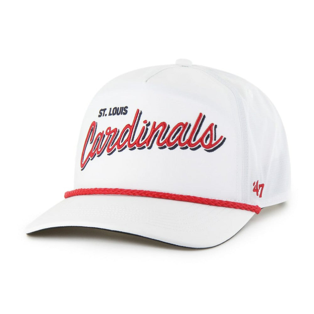 St. Louis Cardinals '47 Brrr Fairway Hitch Adjustable Hat - White - 47 brand Discount