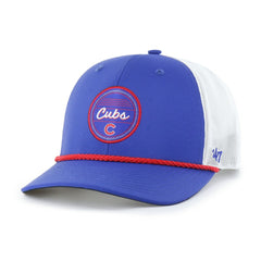 Chicago Cubs '47 Fairway Trucker Adjustable Hat - Royal/White - 47 brand Lifestyle