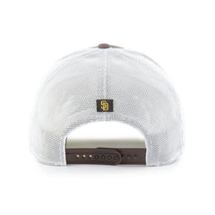 San Diego Padres '47 Fairway Trucker Adjustable Hat - Brown/White - 47 brand Online