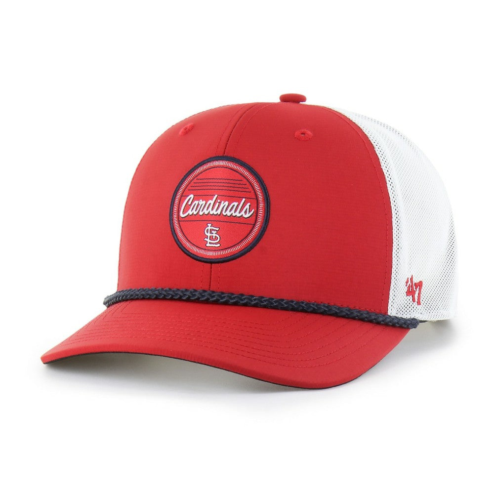 St. Louis Cardinals '47 Fairway Trucker Adjustable Hat - Red/White - 47 brand Online
