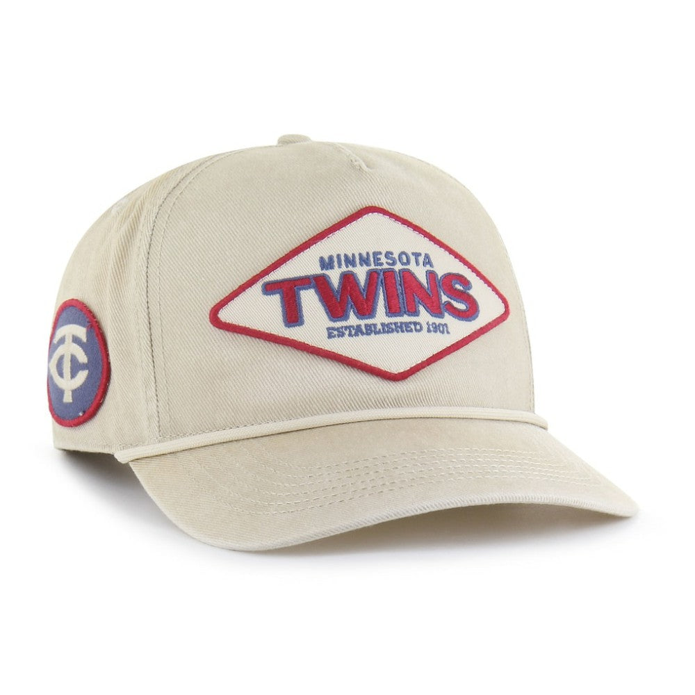 Minnesota Twins '47 Cairn Hitch Adjustable Hat - Khaki - 47 brand on Sale