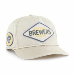 Milwaukee Brewers '47 Cairn Hitch Adjustable Hat - Khaki - 47 brand Online