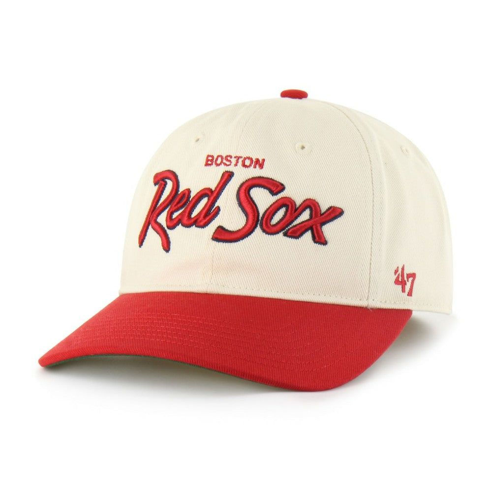 Boston Red Sox '47 Crosstown Franchise Fitted Hat - Natural - 47 brand on Sale