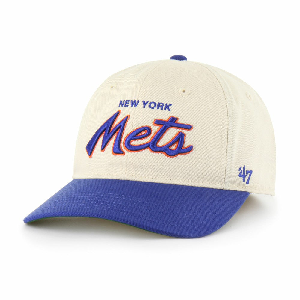 New York Mets '47 Crosstown Franchise Fitted Hat - Natural - 47 brand Online