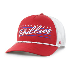 Philadelphia Phillies '47 Brrr Downburst Mesh Hitch Adjustable Hat - Red - 47 brand on Sale