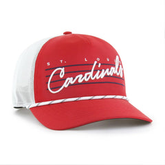 St. Louis Cardinals '47 Brrr Downburst Mesh Hitch Adjustable Hat - Red - 47 brand Lifestyle