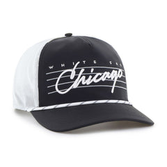 Chicago White Sox '47 Brrr Downburst Mesh Hitch Adjustable Hat - Black - 47 brand on Sale