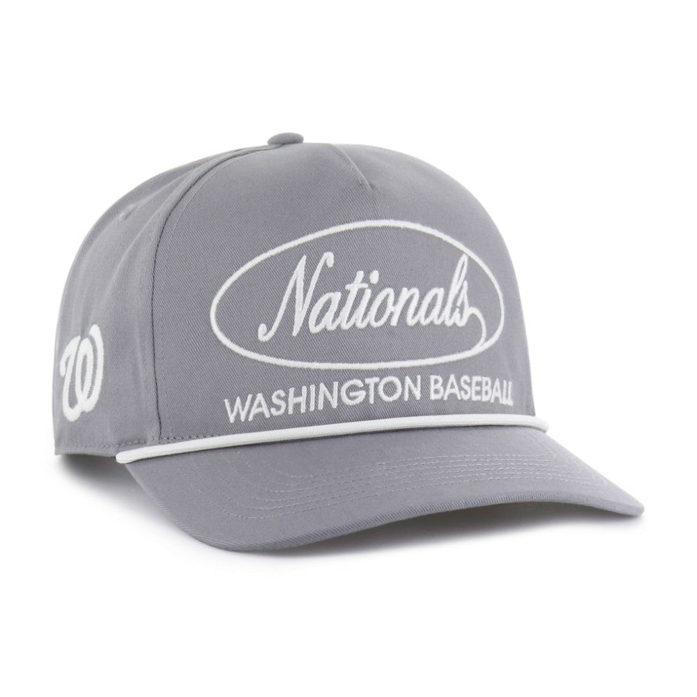 Washington Nationals '47 Foundational Hitch Adjustable Hat - Gray - 47 brand on Sale
