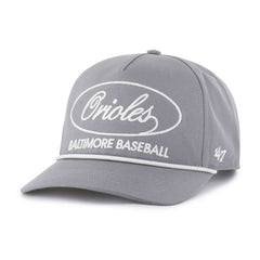 Baltimore Orioles '47 Foundational Hitch Adjustable Hat - Gray - 47 brand Lifestyle