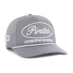Pittsburgh Pirates '47 Foundational Hitch Adjustable Hat - Gray - 47 brand Lifestyle