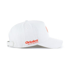 Baltimore Orioles '47 Foundational Pinch Offside Adjustable Hat - White - 47 brand Online