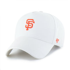 San Francisco Giants '47 Foundational Pinch Offside Adjustable Hat - White - 47 brand Discount