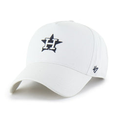 Houston Astros '47 Foundational Pinch Offside Adjustable Hat - White - 47 brand Sale