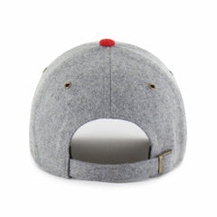 Los Angeles Angels '47 Golden Age Wool Clean Up Adjustable Hat - Gray/Red - 47 brand on Sale