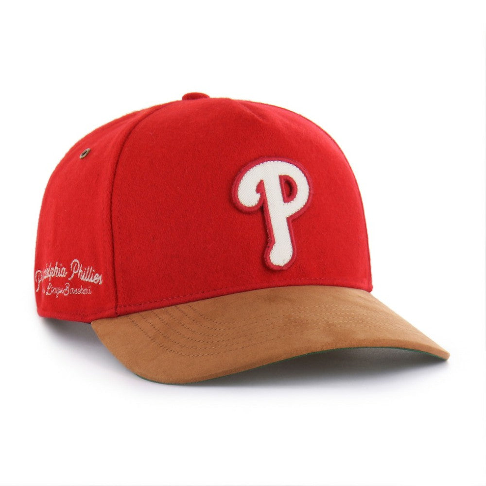 Philadelphia Phillies '47 Gold Age Wool Hitch Adjustable Hat - Red - 47 brand Sale