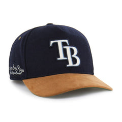 Tampa Bay Rays '47 Gold Age Wool Hitch Adjustable Hat - Navy - 47 brand on Sale
