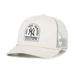 New York Yankees '47 Gravestone Adjustable Trucker Hat - Cream - 47 brand Discount