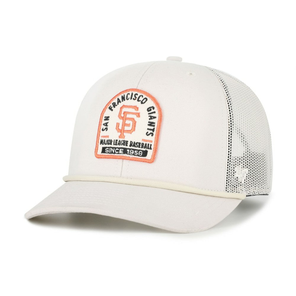 San Francisco Giants '47 Gravestone Adjustable Trucker Hat - Cream - 47 brand on Sale